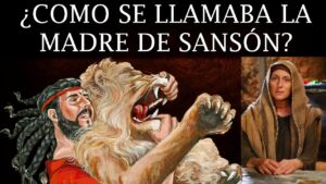 Cómo se llama la mama de sansón