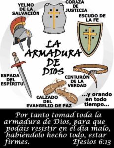 Cuáles son las armaduras de Dios