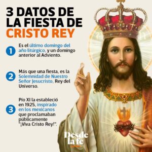 Cuándo es la fiesta de cristo rey