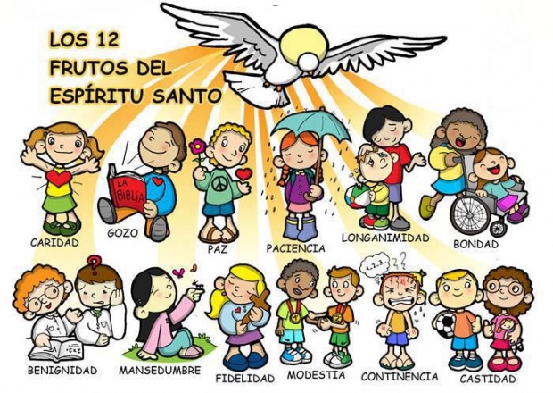 Los frutos del espíritu santo explicados para niños 》 - La Luz de la