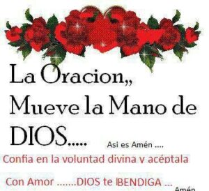 La oración mueve la mano de dios versículo