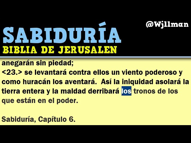 Libros de la sabiduría de la biblia católica 》 - La Luz de la Religión
