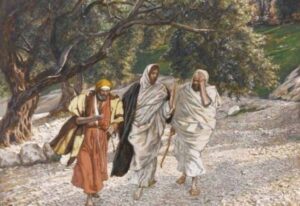 Los caminantes de emaus en la biblia