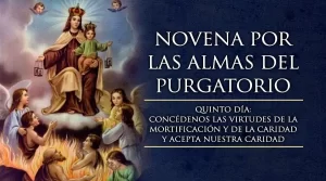 Novena a las benditas almas del purgatorio día 5