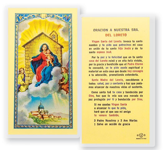 Oracion Ala Virgen De Loreto Para Comprar Casa