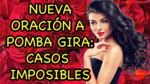 Oración a pomba gira para que me busque hoy mismo