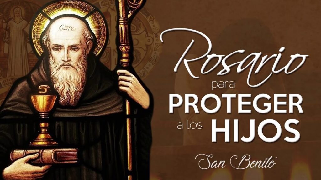 Oración a san Benito por los hijos 》 - La Luz de la Religión