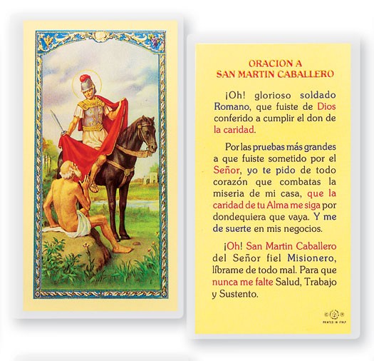 Santo de los negocios san Martín caballero 》 - La Luz de la Religión