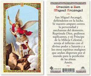 Oración a san miguel arcángel para la noche