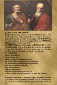Oración a san pedro y san pablo