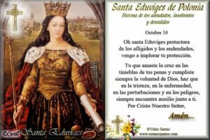 Oración a santa Eduviges para casos difíciles