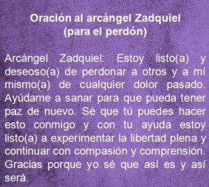 Oración al arcángel zadquiel para el perdón
