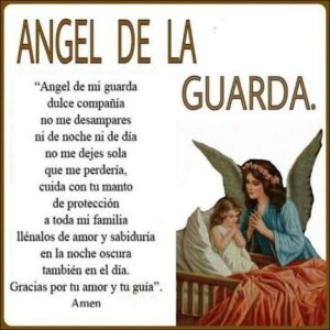 Oración ami ángel de la guarda para protección