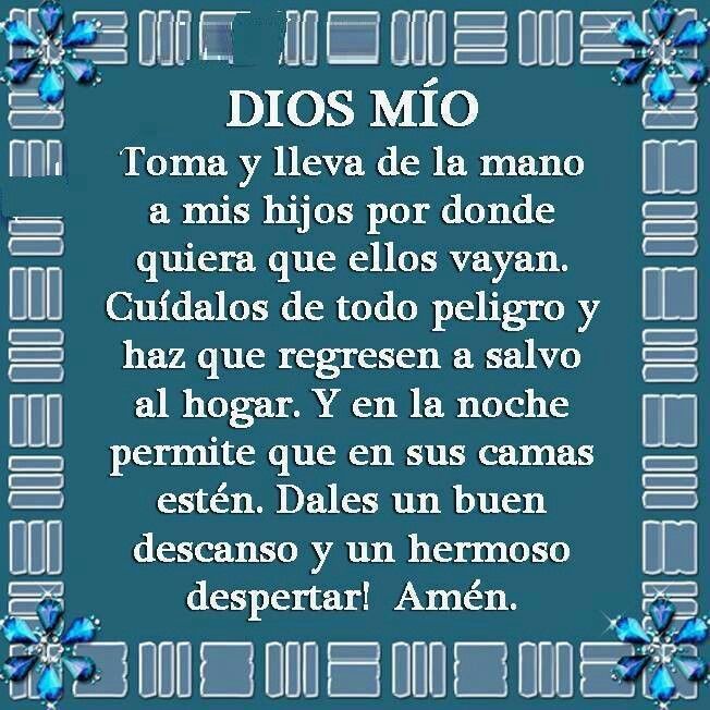 Oración De La Noche Para Mis Hijos La Luz De La Religión