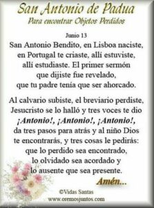 Oración para encontrar a una persona perdida