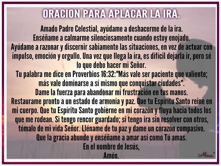 Oracion Para Tranquilizar A Una Persona Desesperada