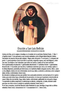 Oración de san luis beltrán que cura todo mal