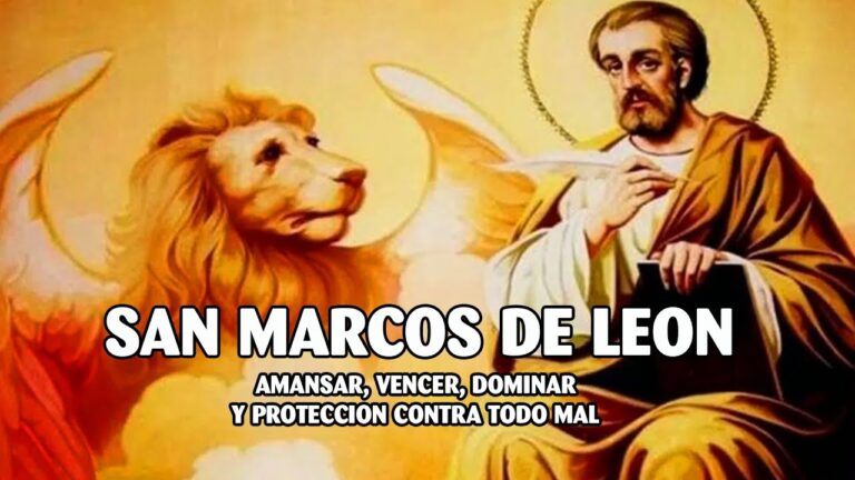 Oración a san marcos de león para casos muy difíciles 》 - La Luz de la