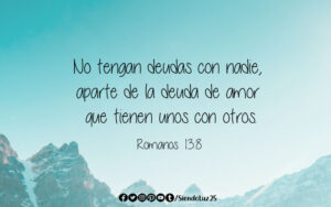 Qué dice la biblia de pagar las deudas