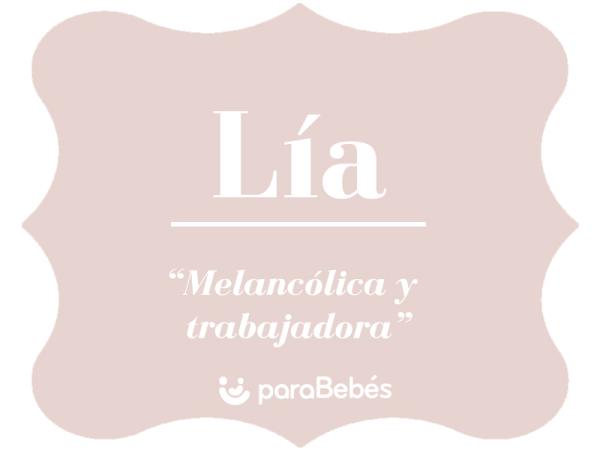 Qué significa el nombre lia en la biblia 》 - La Luz de la Religión