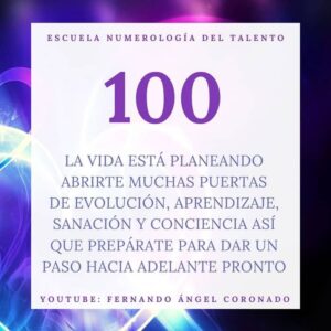 Qué significa el numero 100 en numerologia