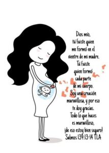 Salmo para una mujer que va a dar a luz