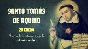 Santo tomás de aquino patrono de los estudíantes