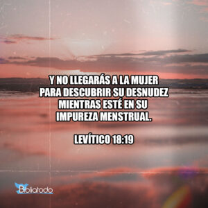 Se puede tener relaciones con el periodo según la biblia