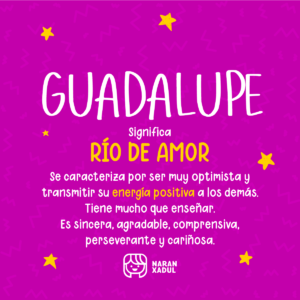 Significado del nombre guadalupe en la biblia